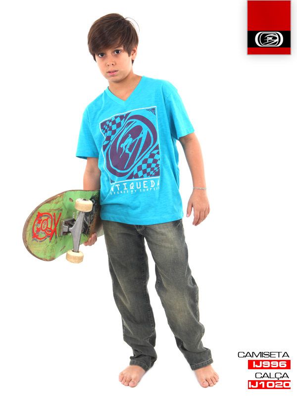 Antiqueda - Infanto-Juvenil - Camiseta IJ996  Calça IJ1020